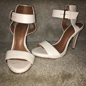 Aldo White Heels 5